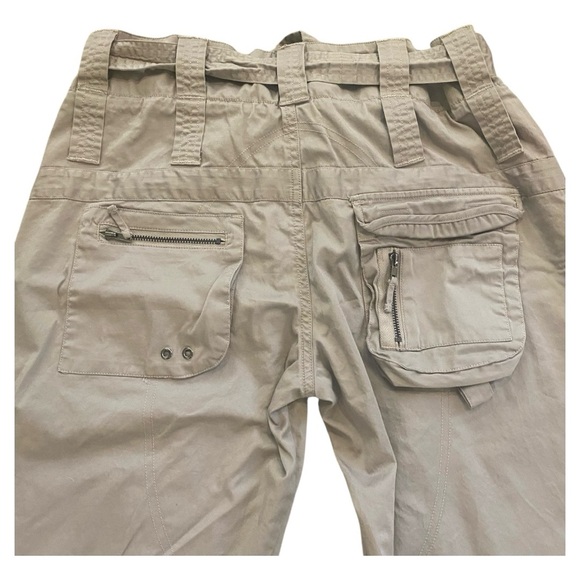 Johnny Was Pete & Greta Tyla Belted Cargo Pants Sz 4 - Picture 6 of 9